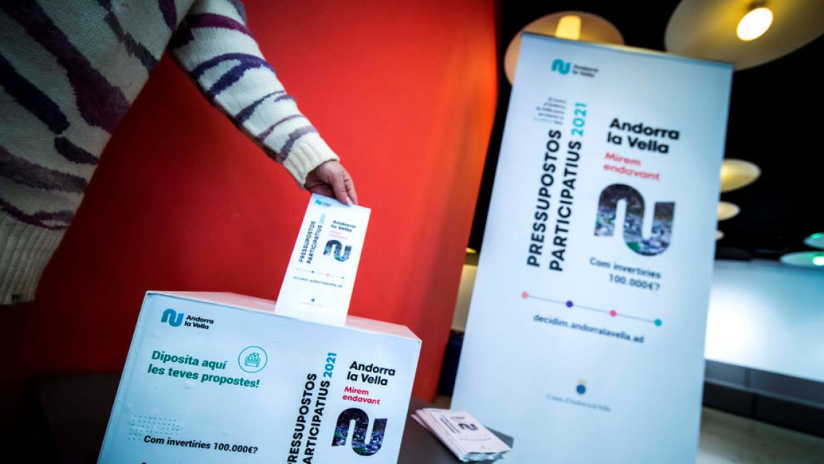 Andorra la Vella rep més de setanta propostes per al pressupost participatiu