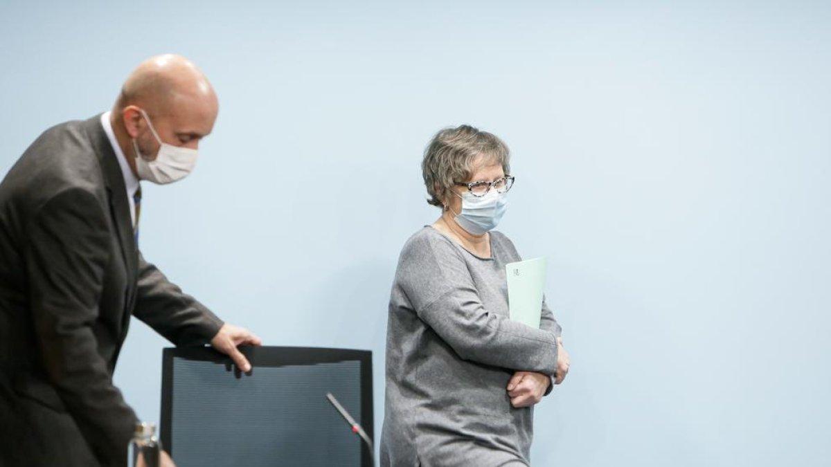 Joan Martínez Benazet i Rosa Vidal han comparegut avui