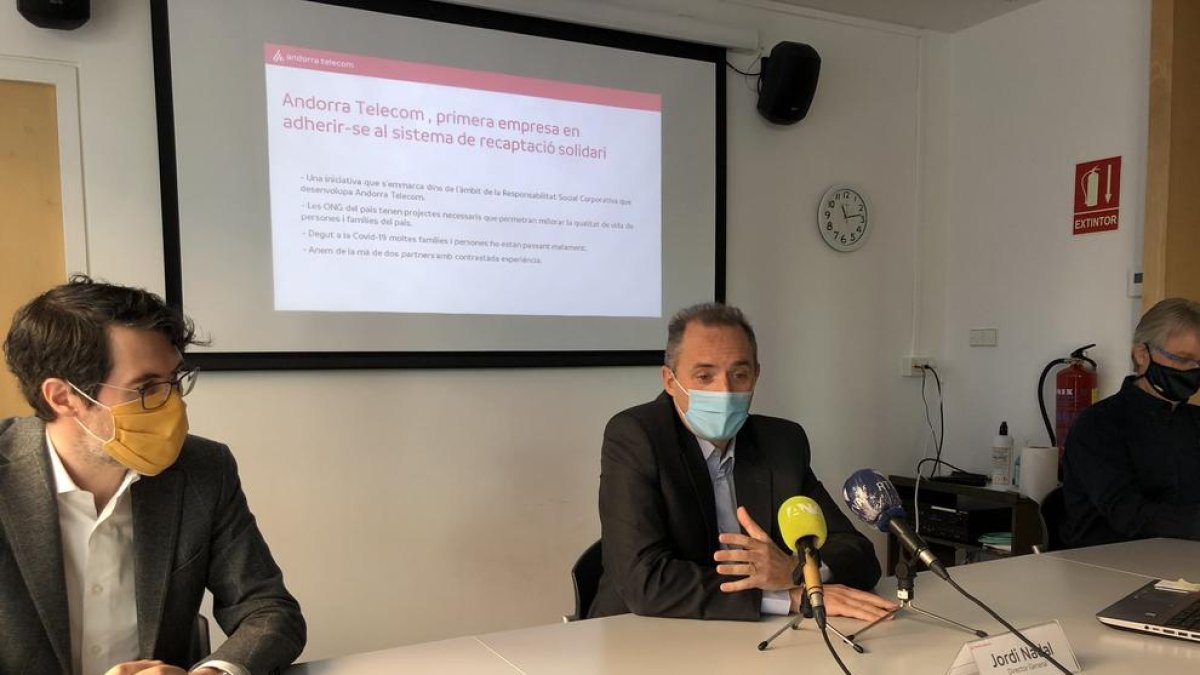 Andorra Telecom, primera empresa en sumar-se al sistema de recaptació solidari