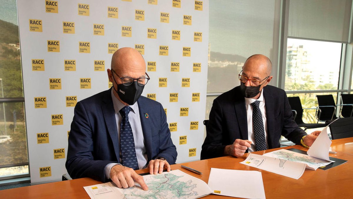 Govern analitza amb el RACC els punts conflictius de la xarxa viària del Principat