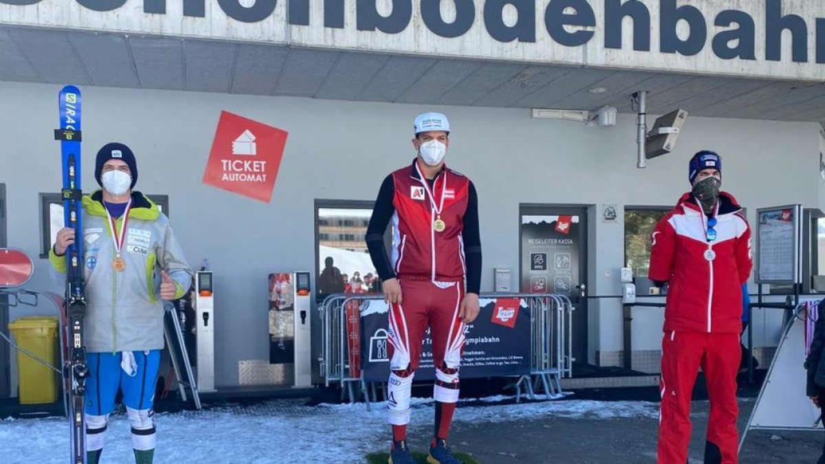 Roger Puig assoleix el podium al supergegant dels Nacionals d'Àustria