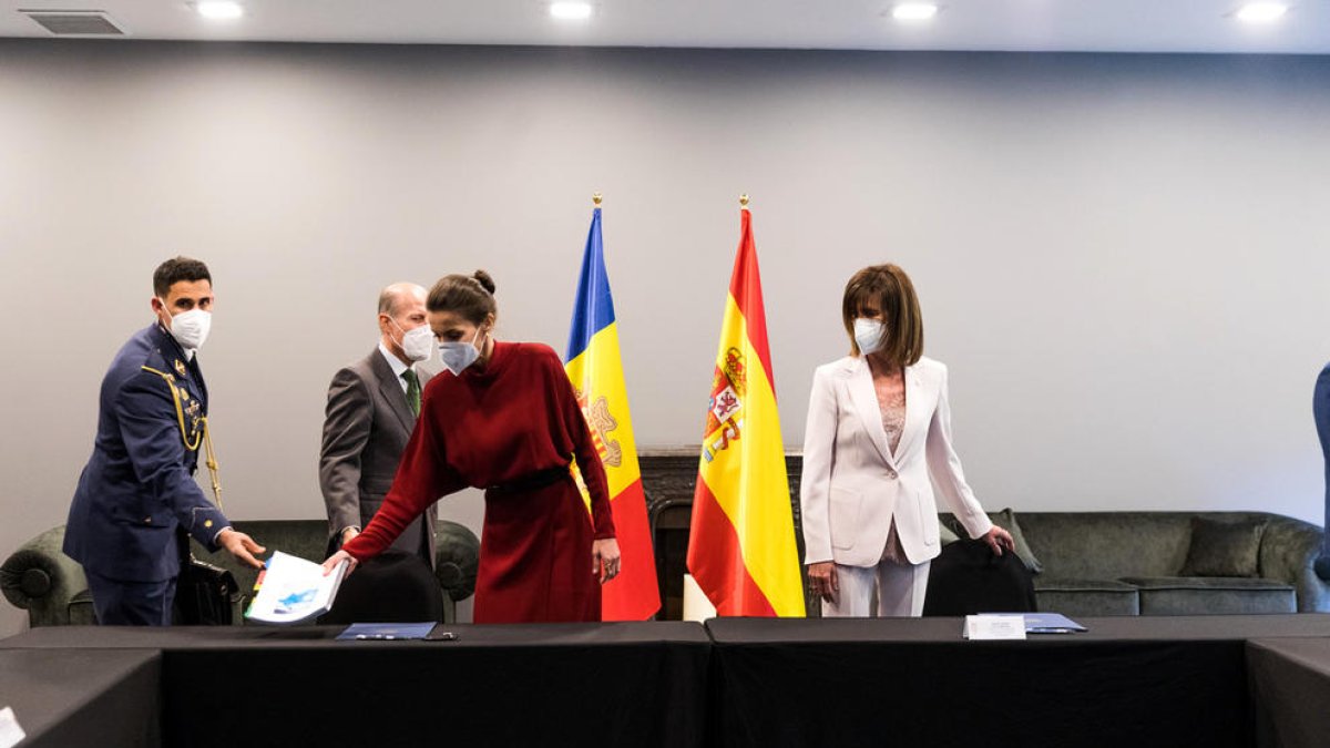 El model d'educació inclusiva marca l'agenda de la reina