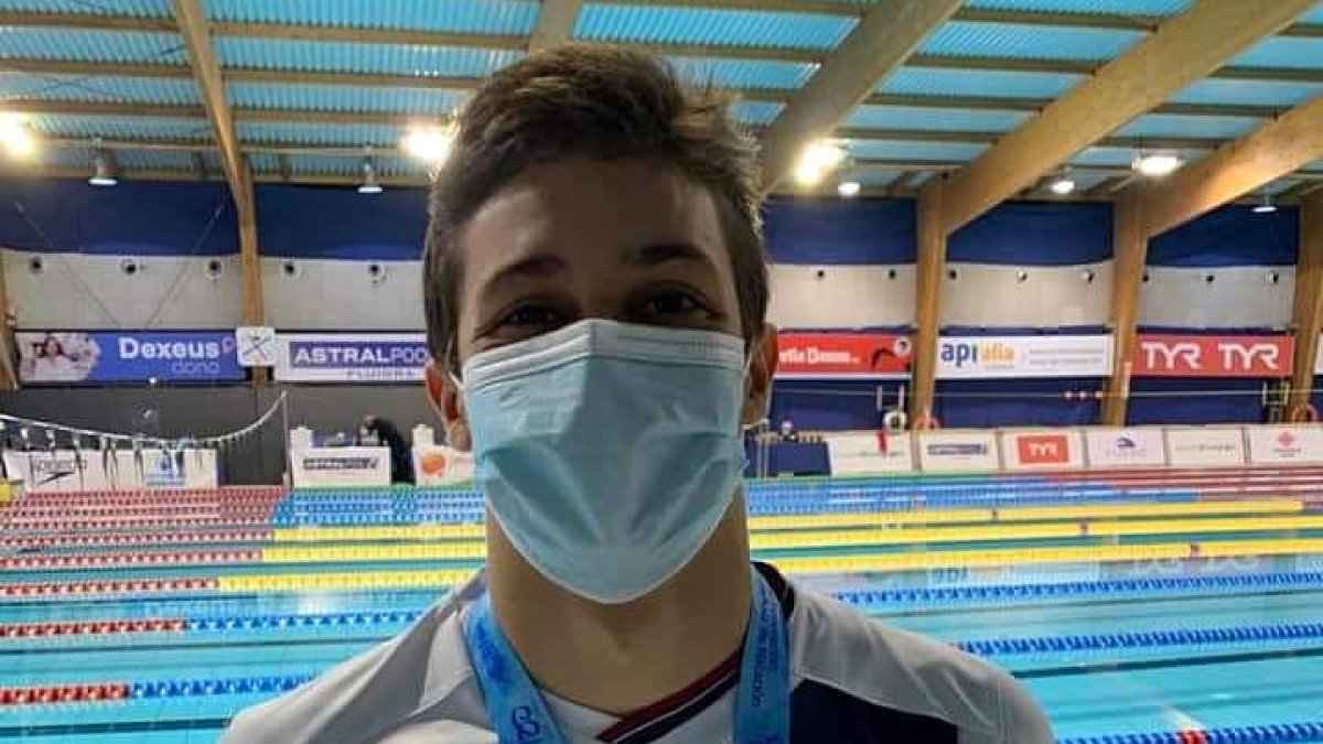 Tomàs Lomero, medalla de plata als 50 papallona