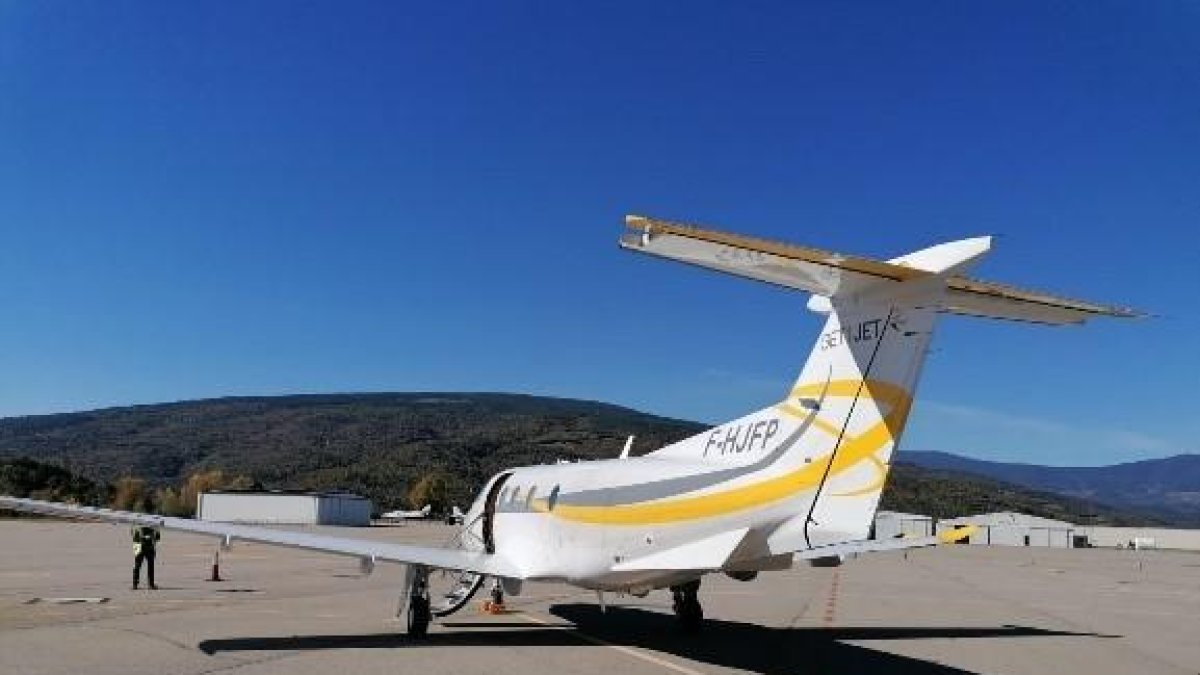 L'aeroport d'Andorra-La Seu incrementa els vols durant els primers mesos del 2021
