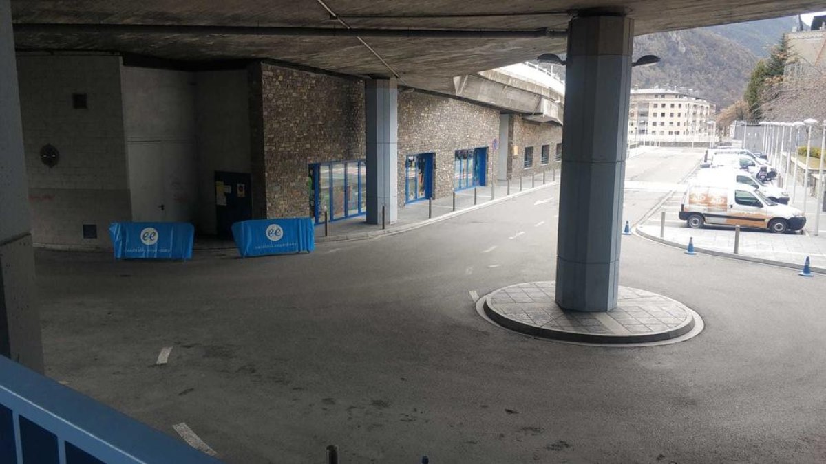 La zona on ha tingut lloc la baralla