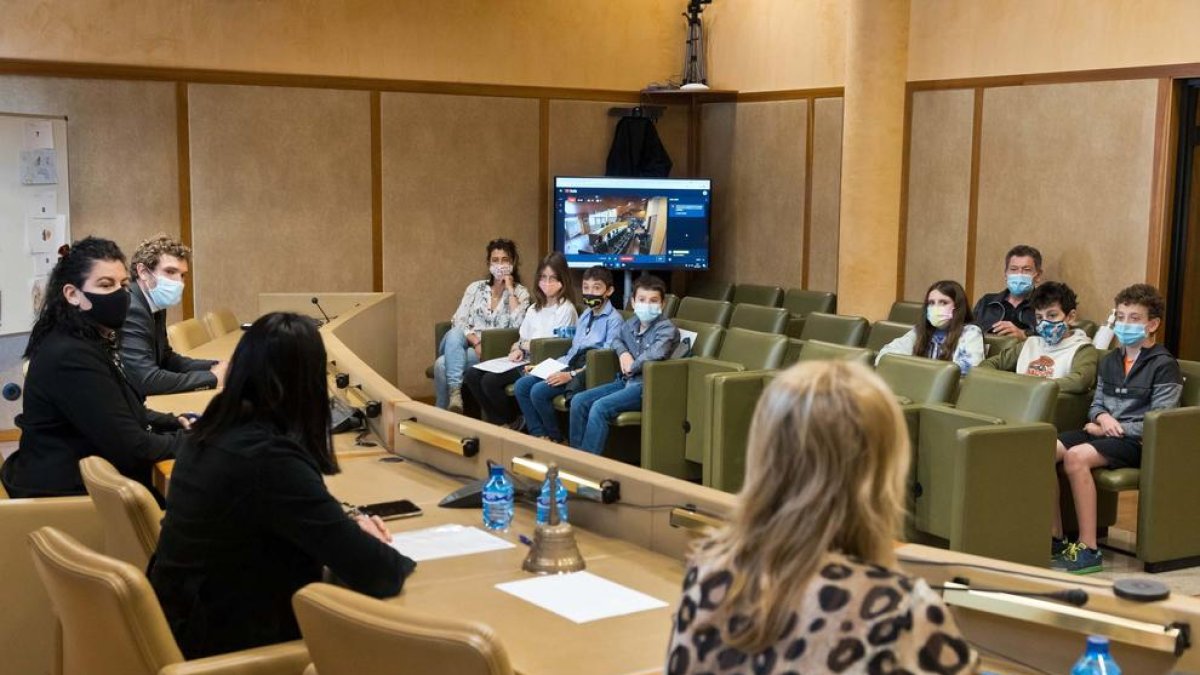 Sessió de Consell d'Infants d'aquest matí