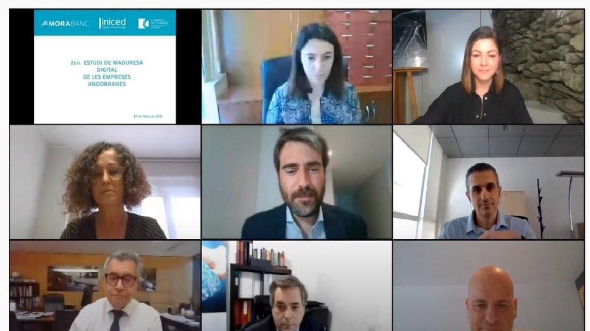 Presentacio II Estudi de Maduresa Digital de les Empreses d'Andorra 2021