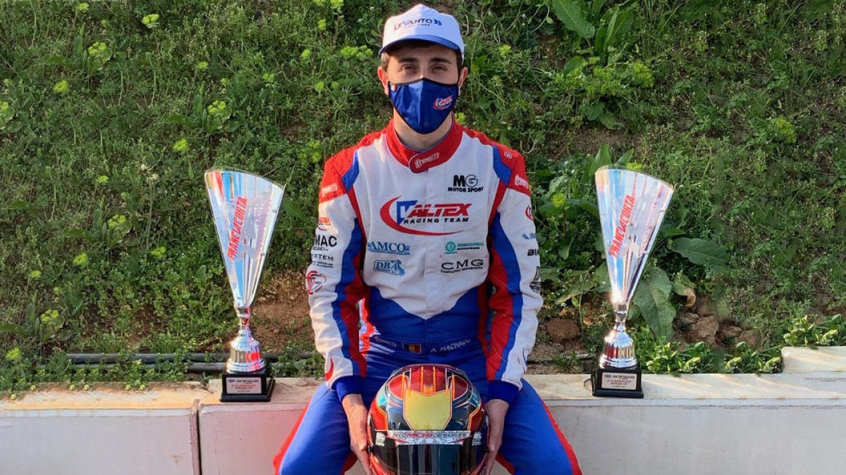 Àlex Machado aconsegueix la 2a posició en la categoria Super ROK