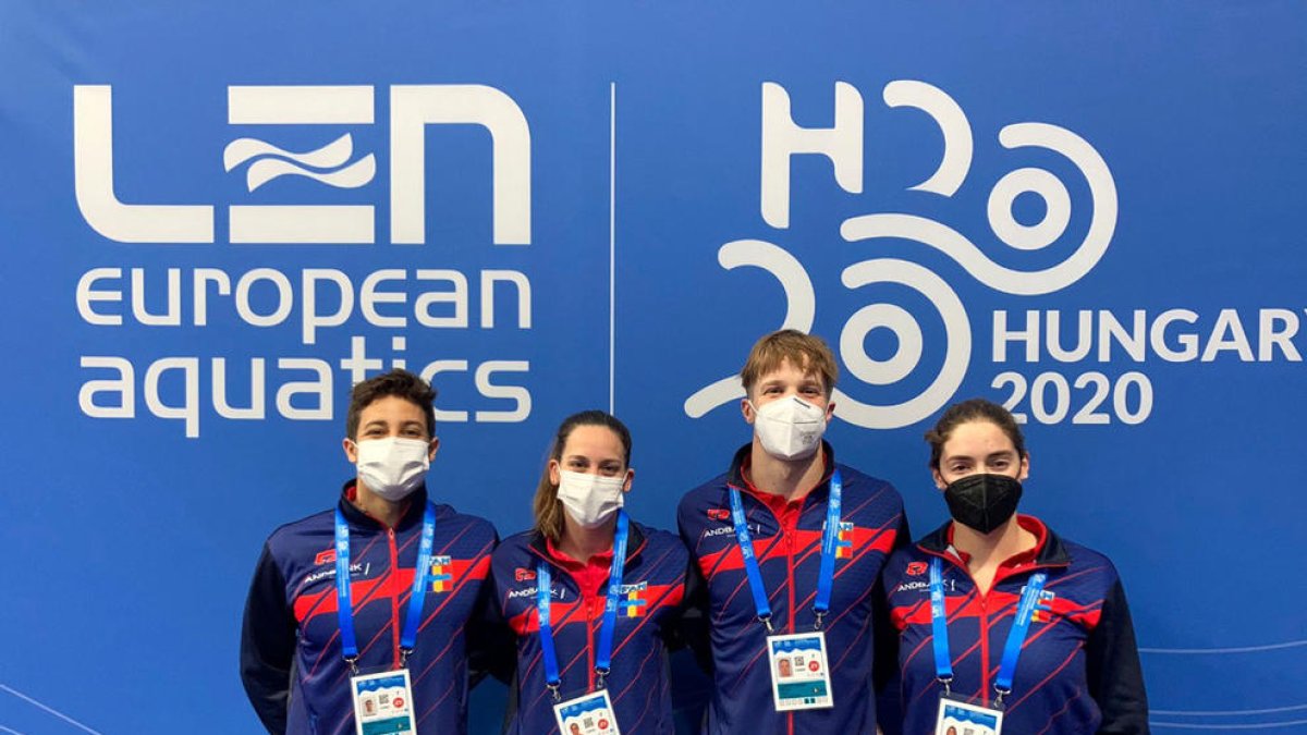 Desena posició de l'equip andorrà als relleus de 4x100