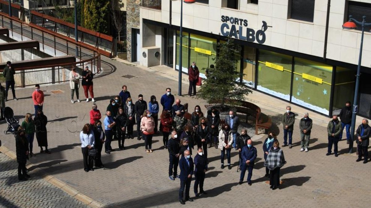 Minut de silenci a Canillo