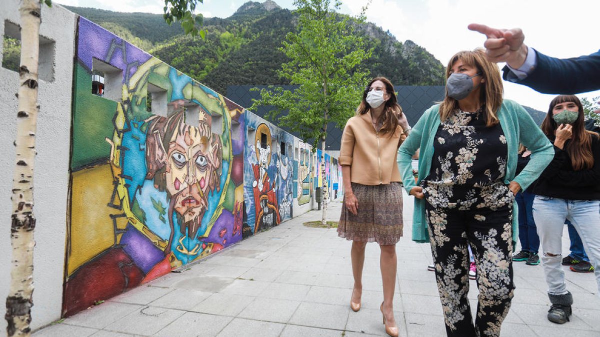 Silvia Riva Conxita Marsol l'Espai Columba