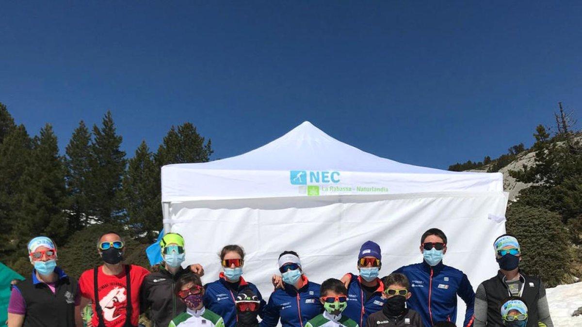 La delegació andorrana es penja tretze medalles al Campionat d'Espanya