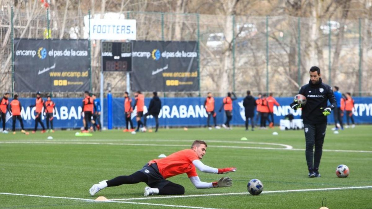 Miguel Bañuz s'acomiada de l'FC Andorra després de dues temporades