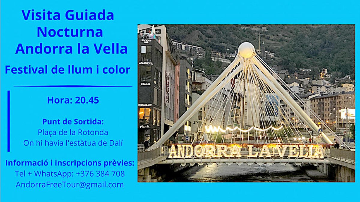 Visita guiada nocturna a Andorra la Vella
