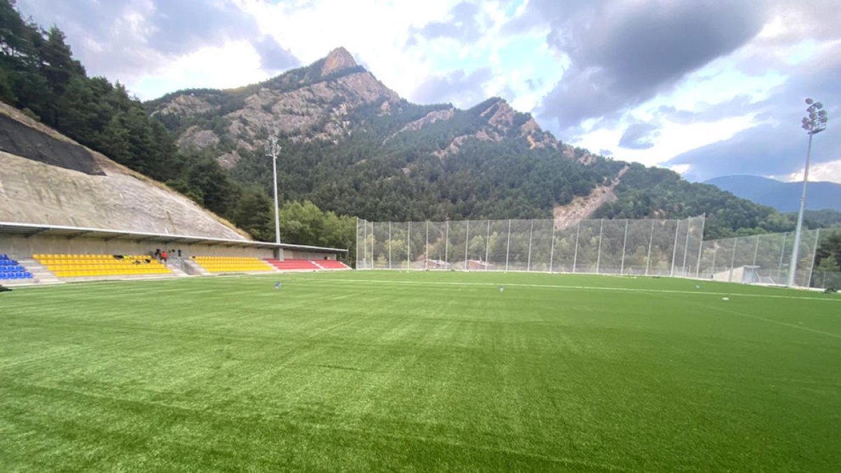 El camp de la Massana s'estrenarà la setmana vinent a la Copa Constitució