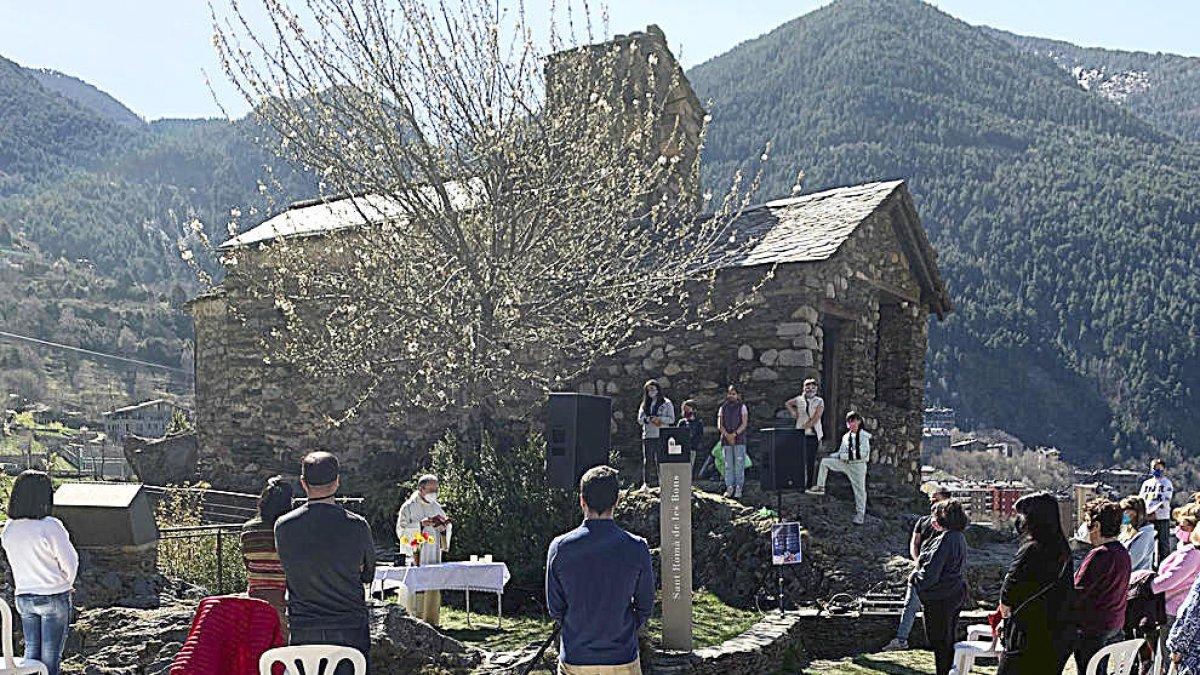 Encamp celebra la Pasqua amb la tradicional Diada de Sant Romà de les Bons