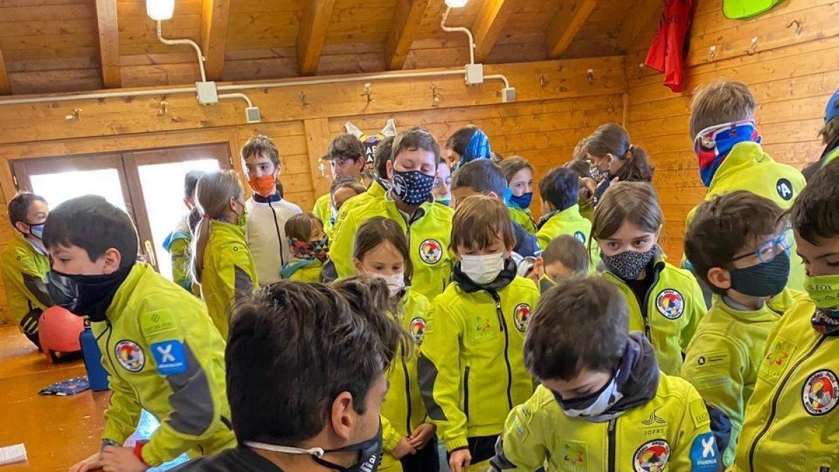 Verdú anima als més petits a dedicar-se a l'esquí professionalment