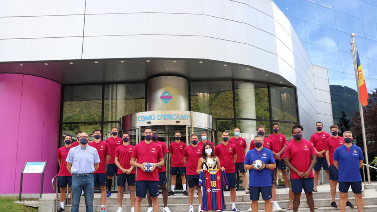 Bàsquet, Handbol i Hoquei patins del Barça, a Encamp