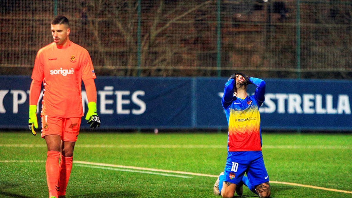 L'FC Andorra empata i ajorna el lideratge (1-1)
