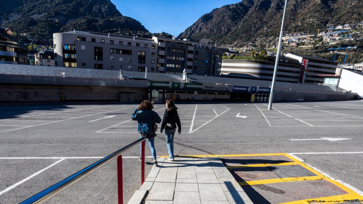 L'aparcament del Fener 1 ja ha tancat definitivament