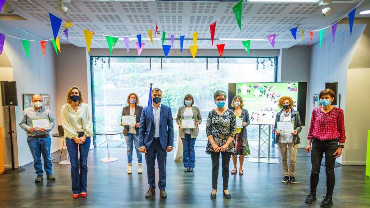 Entrega de premis del concurs d'iniciatives mediambientals