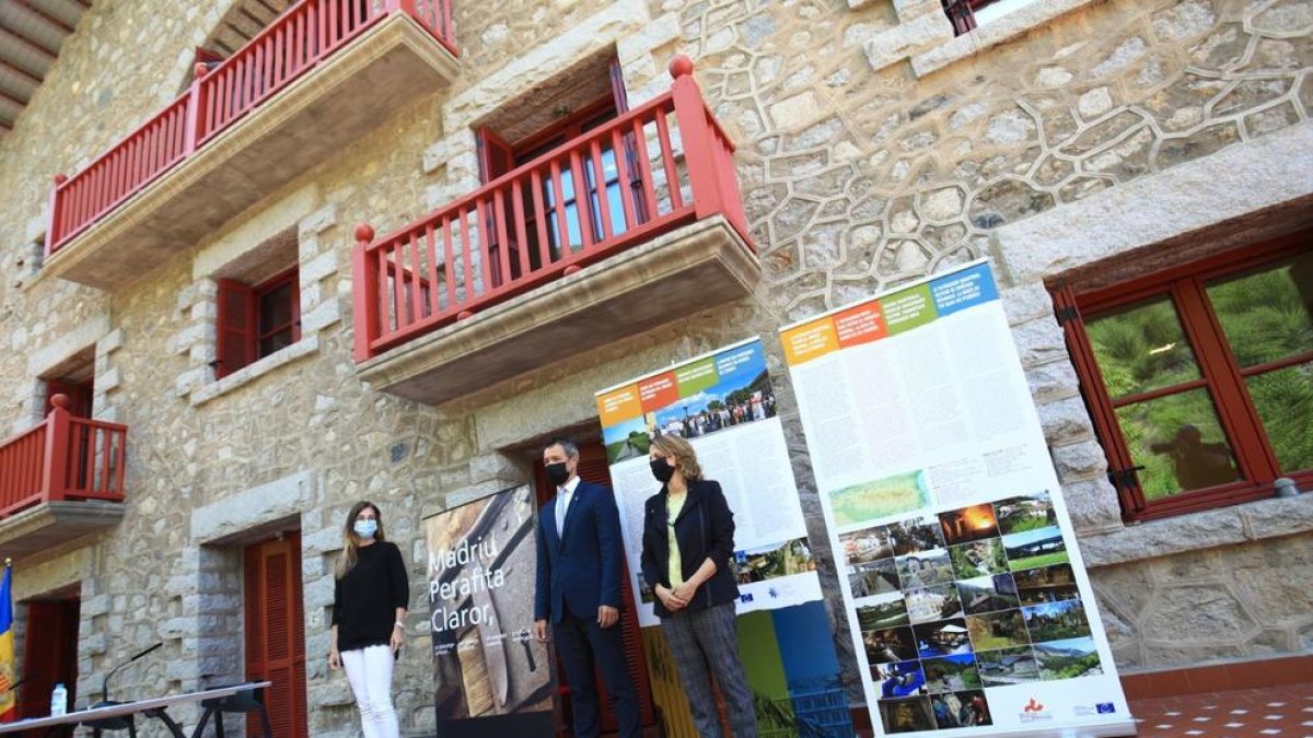Presentació del projecte a la seu del ministeri de Cutura, a l'hotel Rosaleda d'Encamp