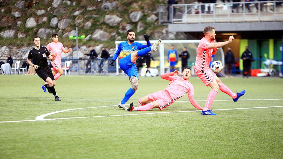 Un FC Andorra gris empata contra l'Alcoià (0-0)