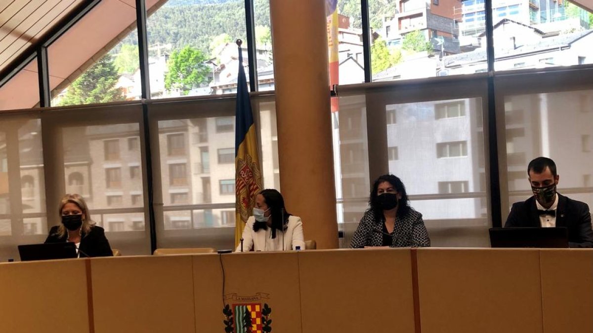 Sessió de comú de la Massana aquest matí