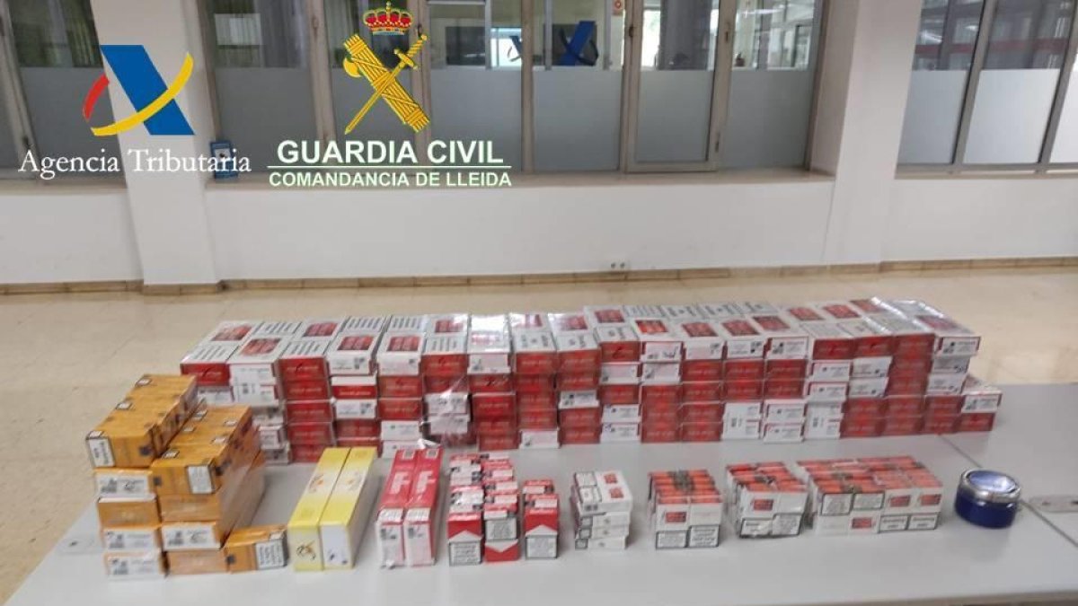 La mercaderia confiscada