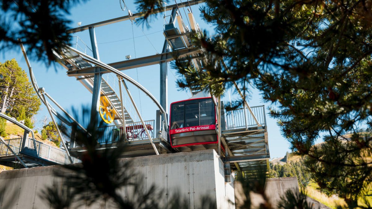Els usuaris podran arribar al sector d'Arinsal amb el telefèric