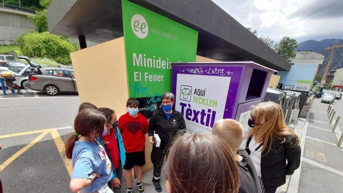 Els estudiants escaldencs finalitzen la setmana del Medi Ambient