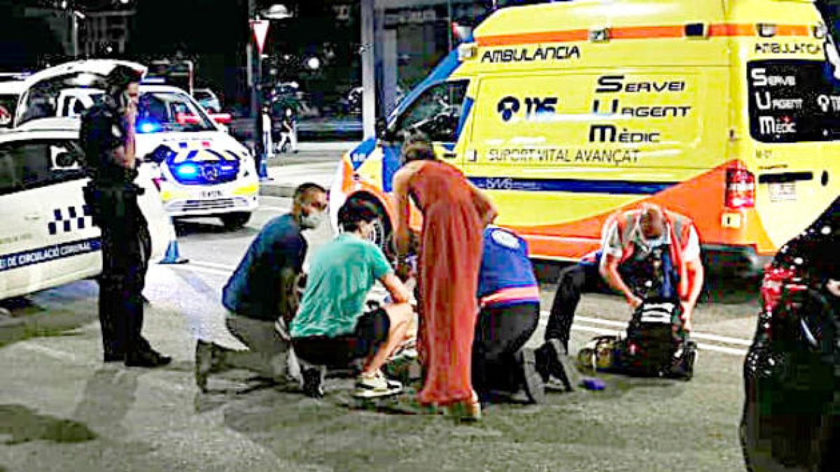 El xofer mort en l'atropellament va tenir un accident abans