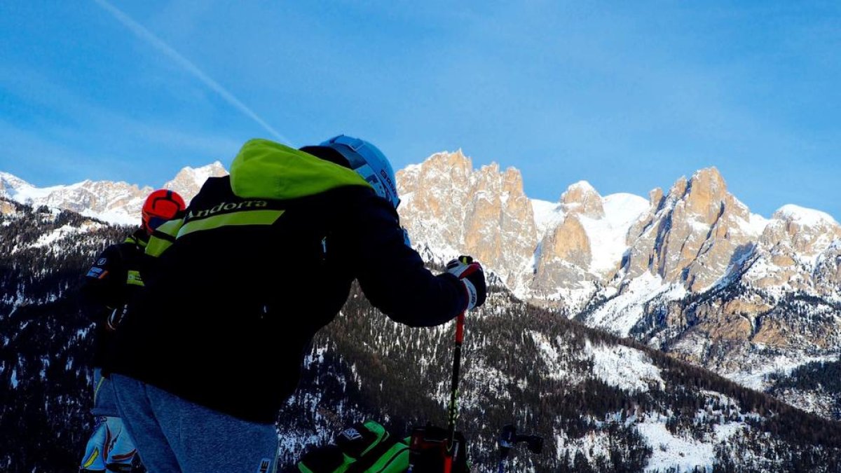 Cinquè lloc per Esteve a l'eslàlom de San Bernardino
