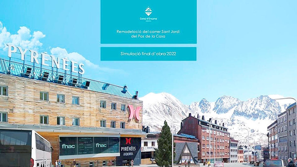 Remodelació completa al centre del Pas de la Casa