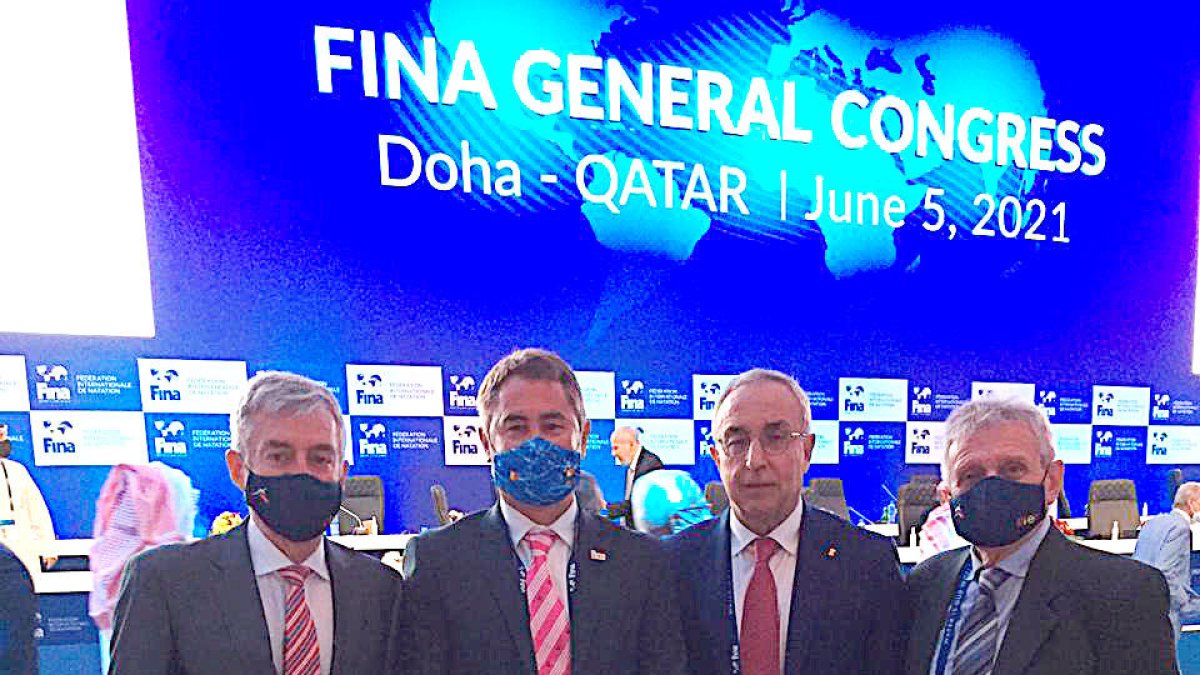 Clotet, present al congrés de la fina a Doha