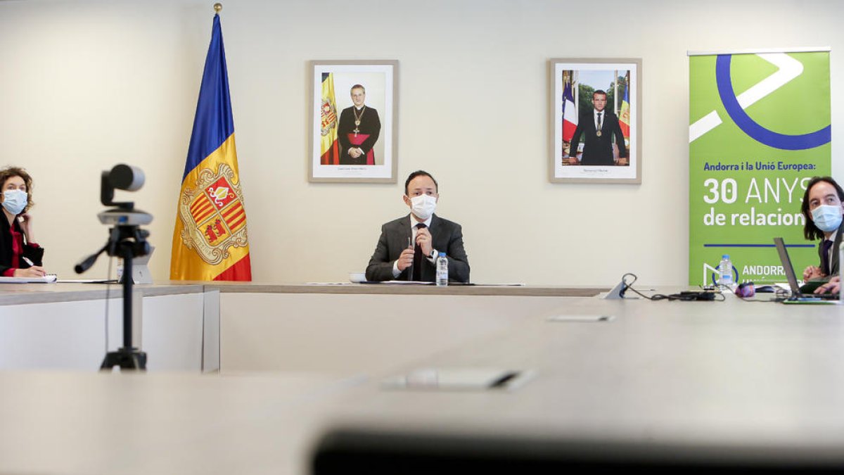 Xavier Espot, Maria Ubach i Landry Riba