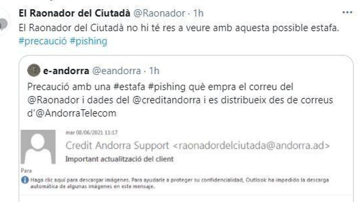 Avís del raonador