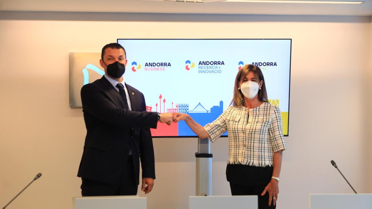 Presentació d'Andorra Business, Andorra Recerca i Innovació, i Andorra Digital