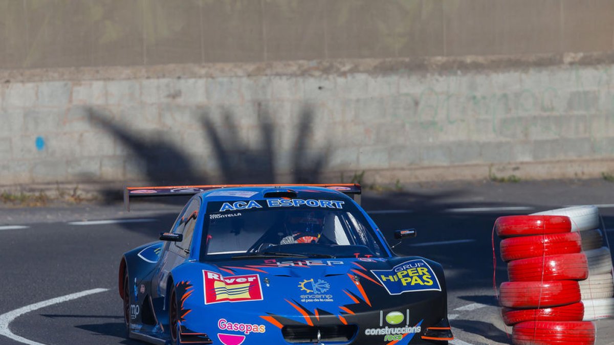 Edgar Montellà, a fregar del podi a Tenerife