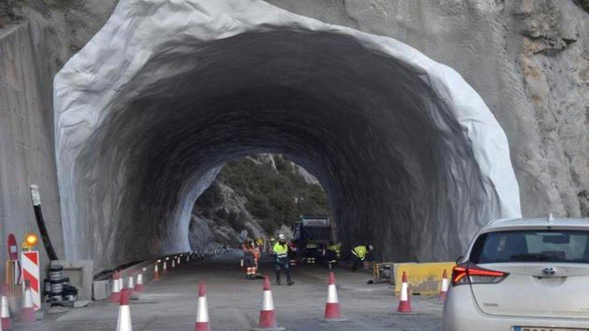 El túnel de Tresponts estarà en servei en un termini de dos mesos