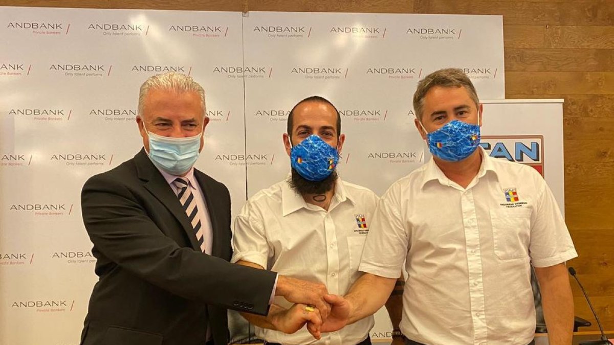 Presentació del nomenament de Hocine Haciane