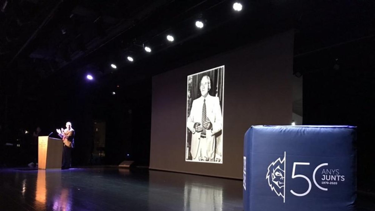 Homenatge a Joan Alay, fundador del club