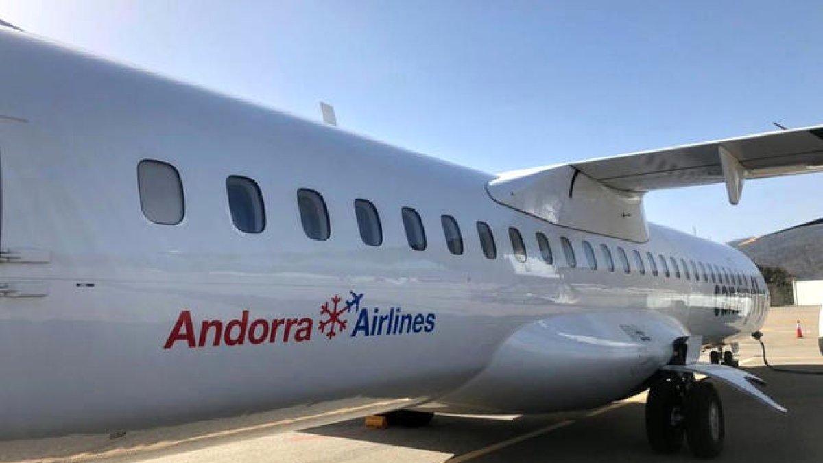 Andorra Airlines assegura que l'avió tornarà la setmana vinent