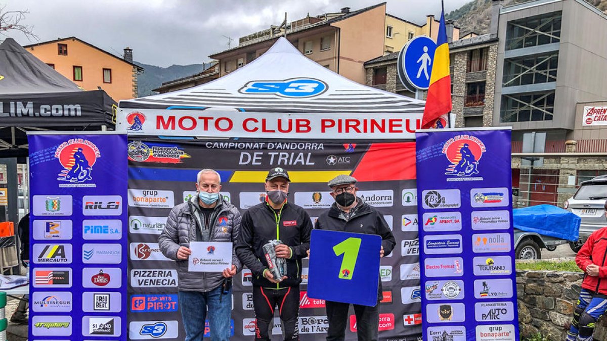 Alfredo Gómez guanya amb certa autoritat l'inèdit Trial dels Cortals d'Encamp