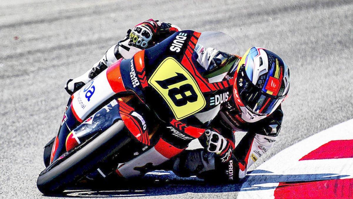 Xavi Cardelús, quart i cinquè a les dues curses de l'Europeu de Moto2