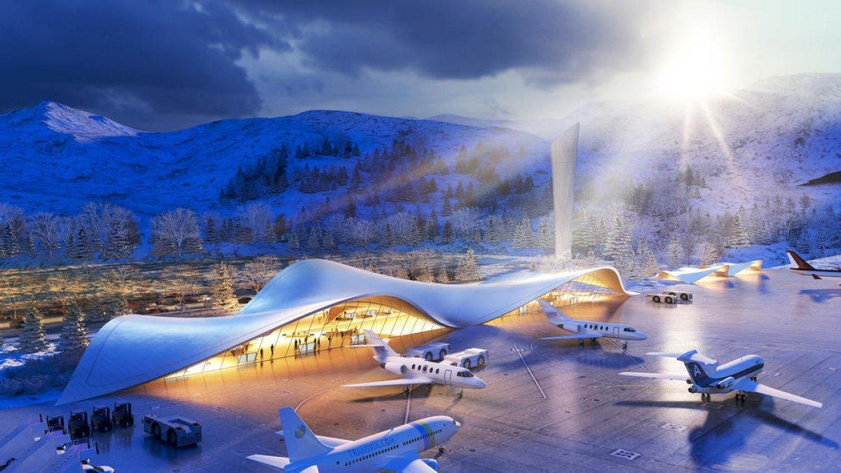 La Cambra insisteix a fer un aeroport dins del país