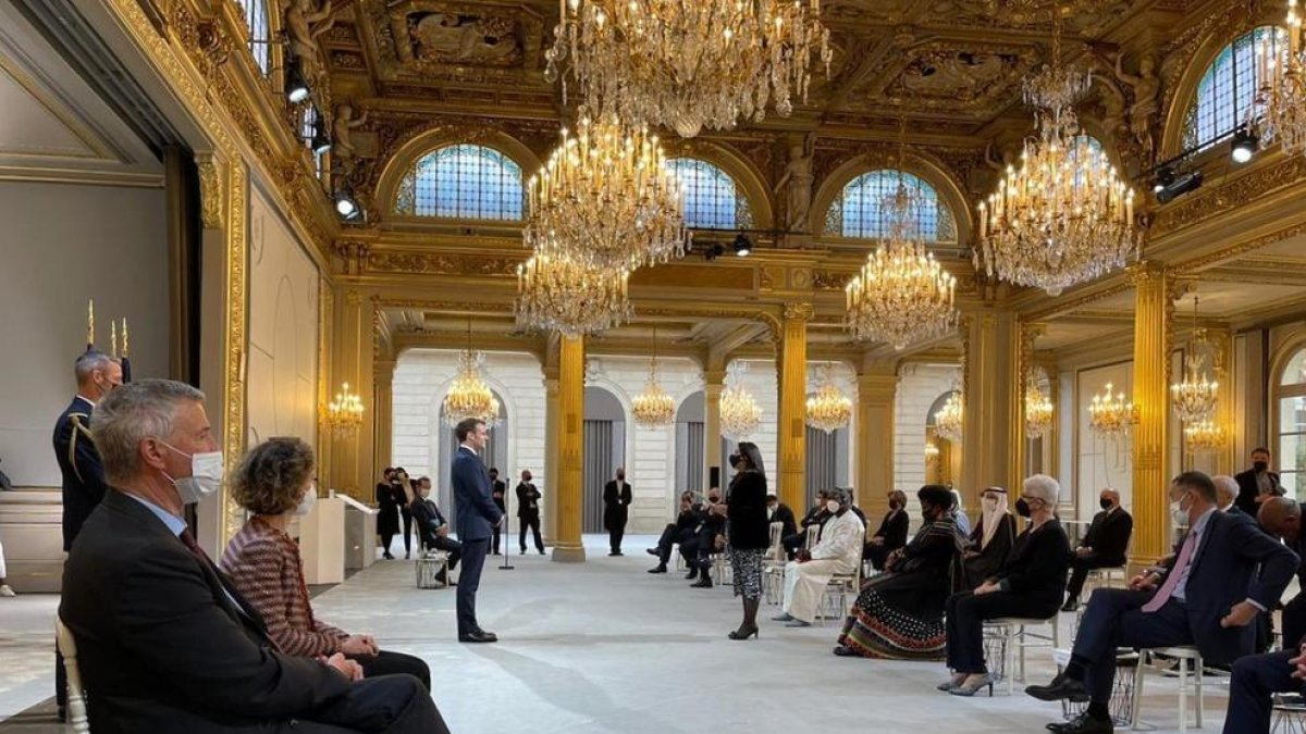 Macron destaca el compromís internacional d'Andorra