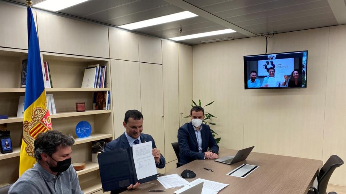 Conveni de dos anys entre Andorra i Israel per potenciar la innovació tecnològica