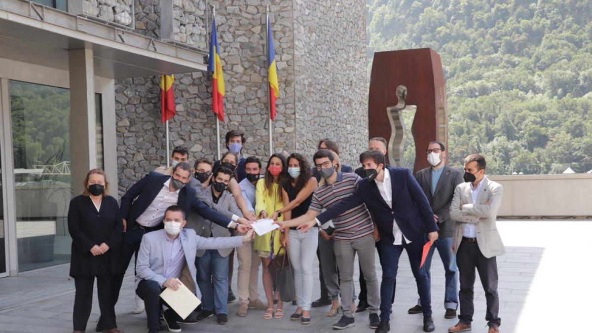 Les forces parlamentàries del Consell General han entrat a tràmit parlamentari la Proposta d'Acord de Joventut