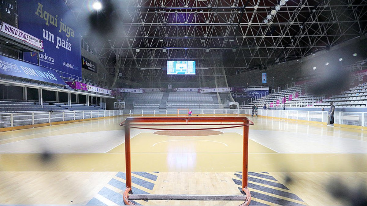 El poliesportiu es prepara per a la WS Europe Cup